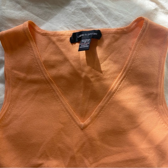 Orange Cable & Gauge Tank - Picture 4 of 4